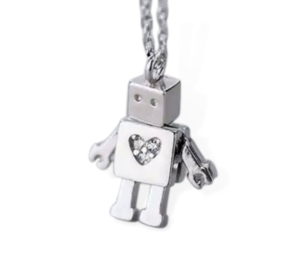 Mini Robot Necklace