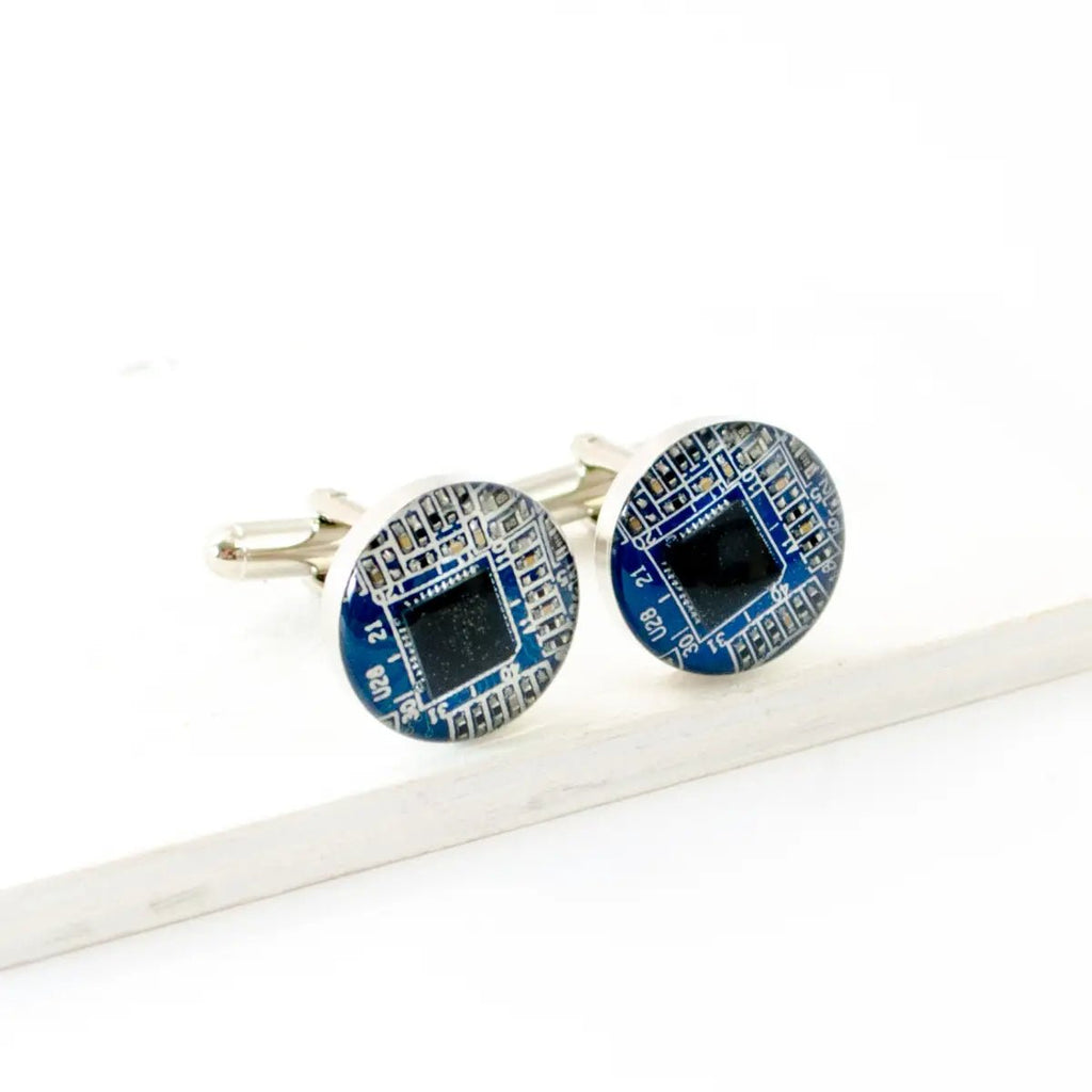 Tech Cufflinks Bytes && Pieces | Technology-Inspired Gifts & Gear